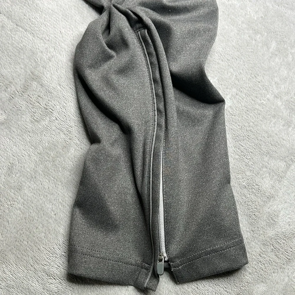 Peter Millar Athletic Pants XXL Gray Performance Stretch Reflective Zip Pocket